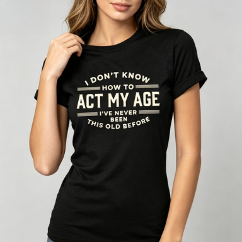 Street Style Fashion Quotes - 캐주얼 데일리 웨어 티셔츠 재미있는 문구