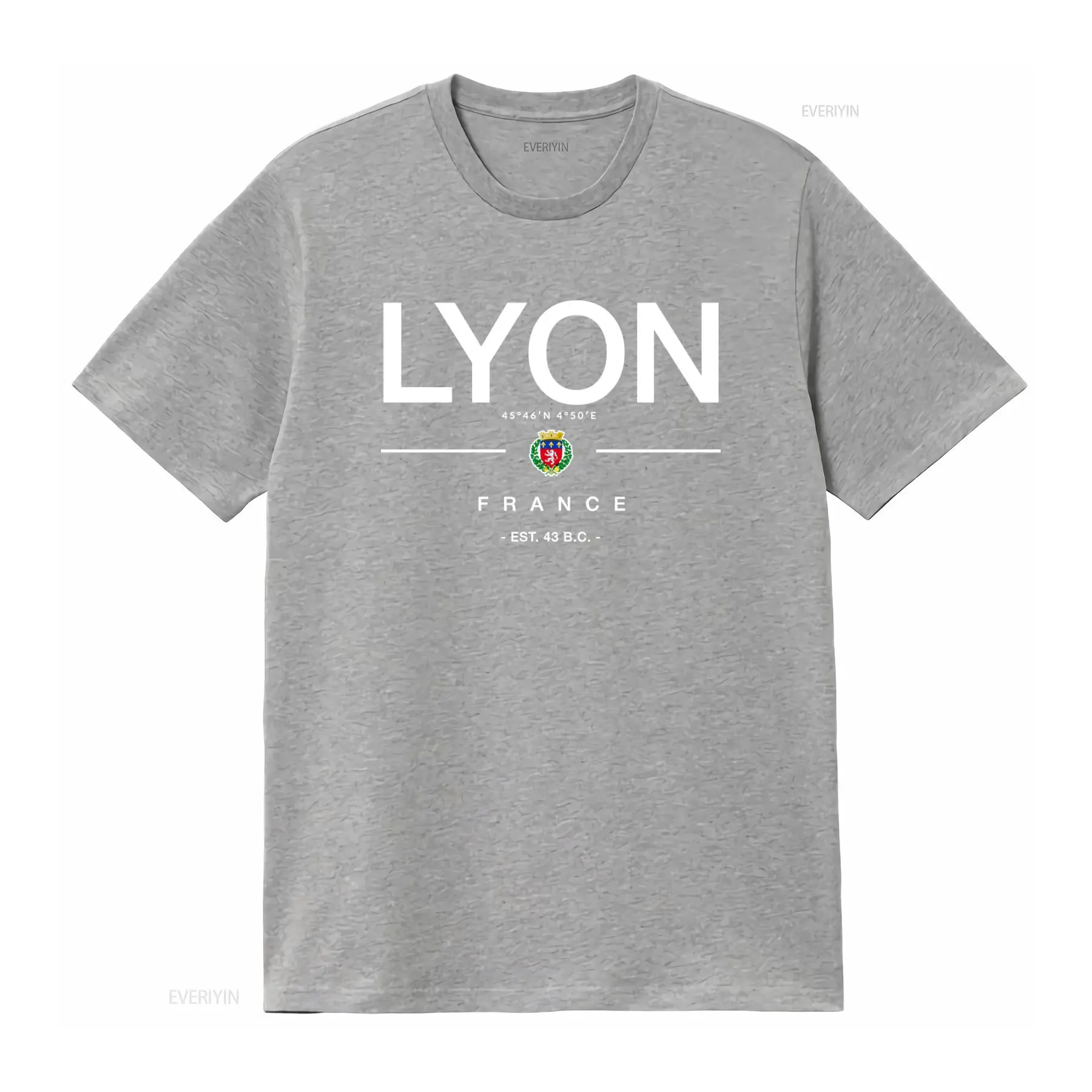 리옹 프랑스 티셔츠 휴가복 기념품 저지 프랑스 도시 프 - French Street Fashion 리뷰 및 가격