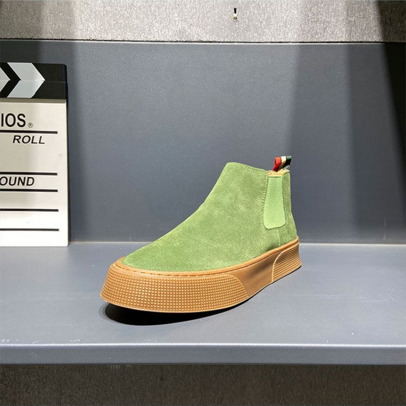 2026 가을 겨울 남성 첼시 부츠 슬립온 PU 가죽  - Street Fashion Rome 리뷰 및 가격